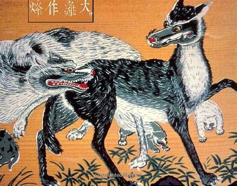 One Hundred Mountains: The lost wolves of Japan | Japanese wolf, Wolf illustration, Japanese ...