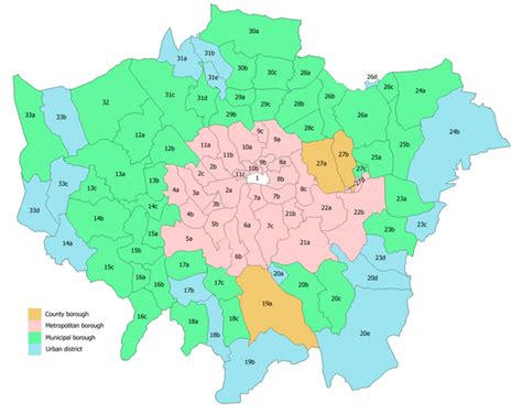London boroughs - Wikipedia