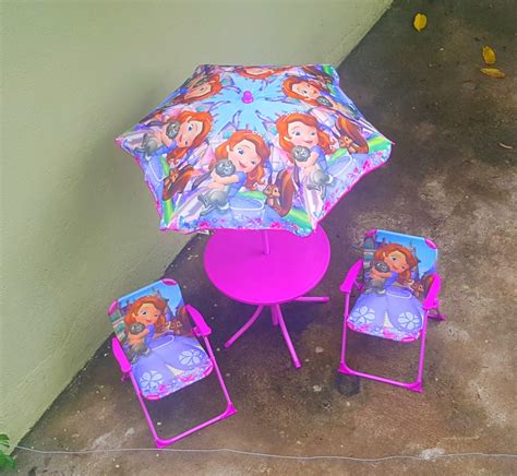 Disney Sofia the First Patio Set, Babies & Kids, Infant Playtime on Carousell