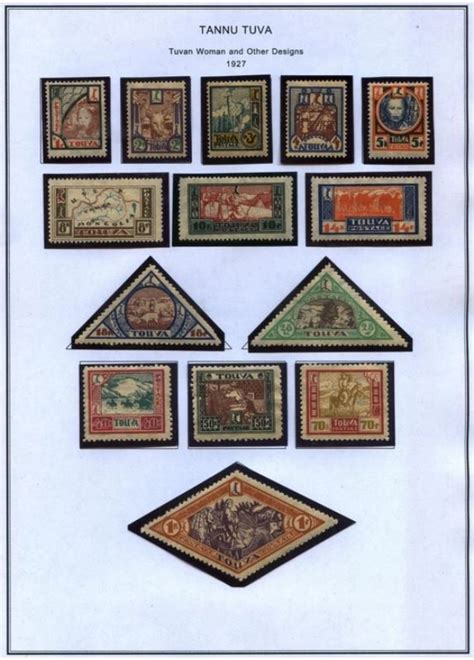 Tannu Tuva: Stamps | The Stamp Forum (TSF)