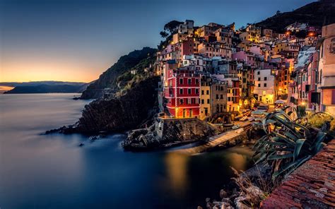 Cinque Terre Ligurian Sea Italy Wallpaper, HD City 4K Wallpapers, Images and Background ...