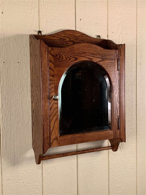 Oak Medicine Cabinet - Doug Schmitt Antiques