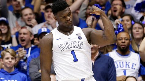 Duke freshman Zion Williamson throws down incredible dunk against ...