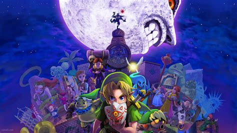 The Legend of Zelda Majora's Mask 3D Wallpaper Full HD Fondo de Pantalla and Fondo de Escritorio ...