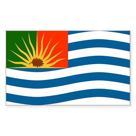 Republic of Cascadia Flag Decal by zapatopi