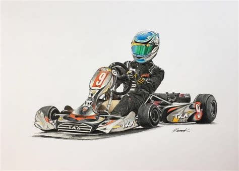 Go Kart Drawing at PaintingValley.com | Explore collection of Go Kart Drawing