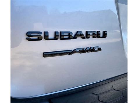 Subaru Emblem Subaru Symmetrical AWD Gloss Black - 93079FJ220 | Subaru Online Parts