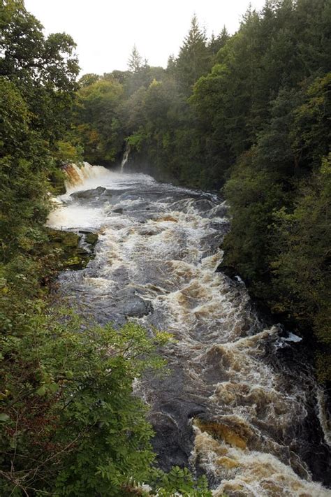 Falls of Clyde, New Lanark stock photo. Image of clyde - 37200102