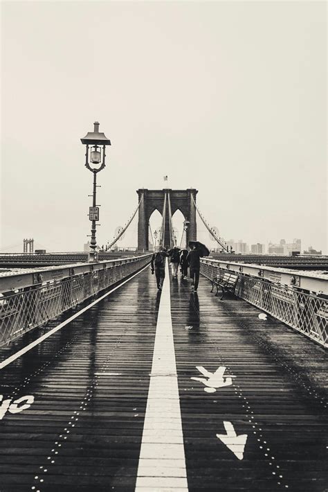 Free stock photo of black and white, bridge, brooklyn bridge