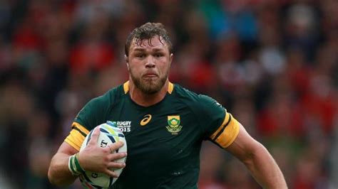 Pic: Duane Vermeulen With The Quote Of The World Cup - RugbyLAD