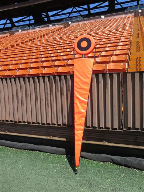 Football Field Sideline Yardage Line Marker - Oahu Auctions