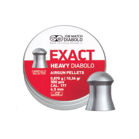 JSB Exact Heavy Diabolo .177 4.52 Air Rifle Pellets - Countryway Gunshop