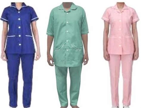 Available in over 50 colours Unisex Staff Uniform, For Hospital, Size: XS to XXXL at Rs 950/set ...