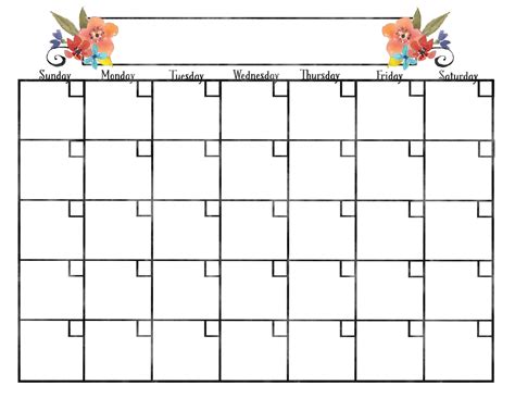 2017 Calendars for Young Women | Free printable calendar templates ...