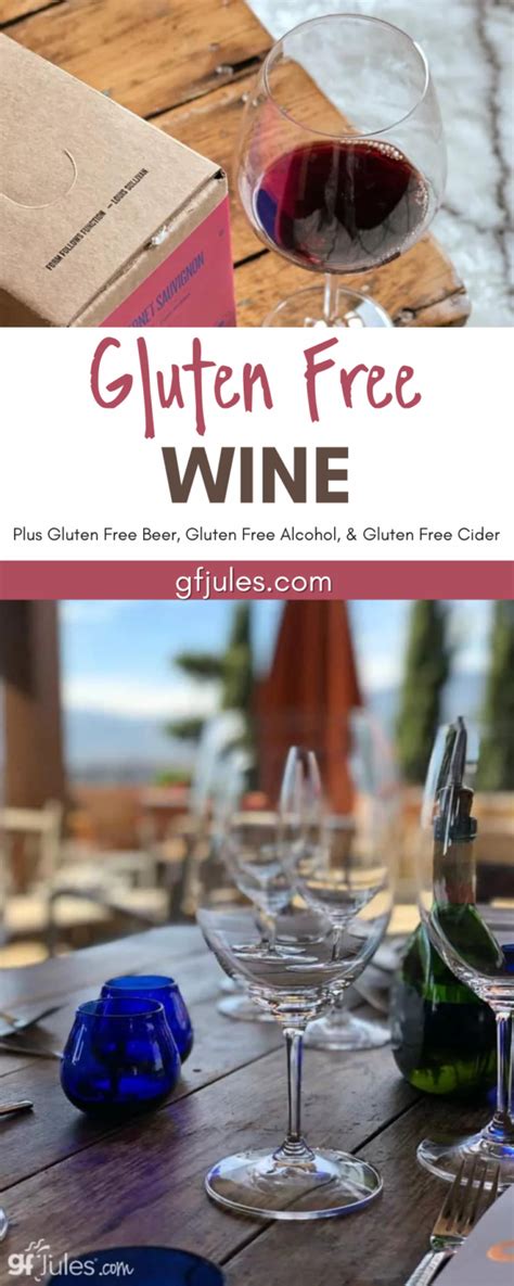 Gluten Free Beer, Alcohol and Wine - Gluten free recipes - gfJules ...