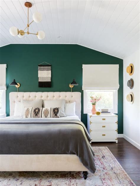 Master Bedroom Walls Dark Green Bedroom Ideas - Design Corral