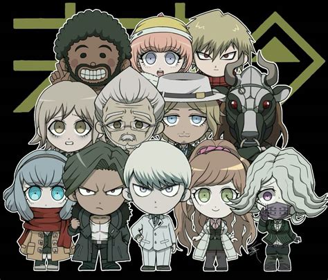 Danganronpa 1 Characters Chibi - Lieno Wallpaper