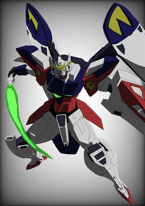 XXXG-00W0 Wing Gundam Zero - Mobile Suit Gundam Wing - Image by ...