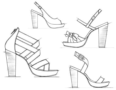 Shoe Drawing Template at GetDrawings | Free download