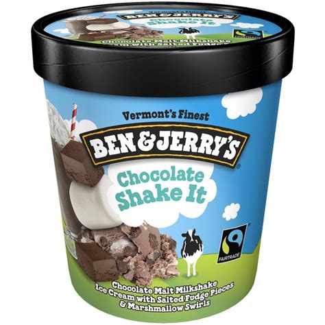 Ben & Jerry's Ice Cream Chocolate Shake It® (16 oz) - Instacart