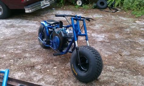 Fat Tire Mini Bike with V-Twin Motor | Mini bike, Custom mini bike, Bike