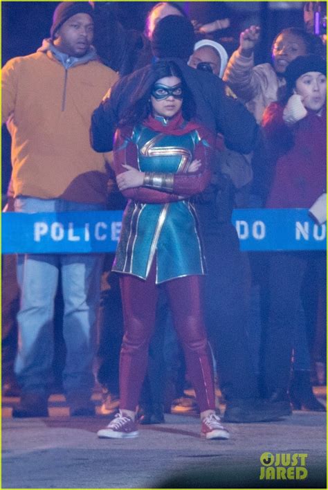 Photo: iman vellani in ms marvel costume 18 | Photo 4550583 | Just Jared