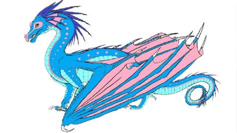 RainWing\IceWing Hybrid | Hybrids of Pyrrhia & Pantala. (from wings of fire)