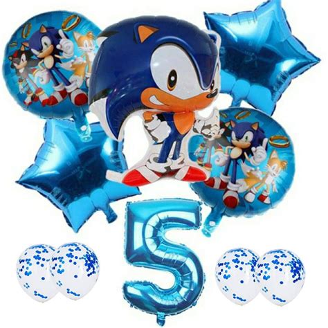 Sonic Birthday,Sonic the Hedgehog Birthday,Sonic Balloons,Sonic Party Decoration,Sonic Birthday ...