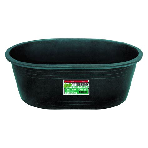 Tuff Stuff Heavy Duty 40 Gallon Oval Water, Feed, or Storage Tank Tub, Green - Walmart.com