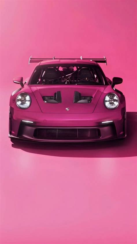 PINK CAR WALLPAPER | Pink car, Porsche gt3, Porsche