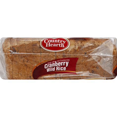 Country Hearth Bread, Cranberry Wild Rice (18 oz) Delivery or Pickup Near Me - Instacart