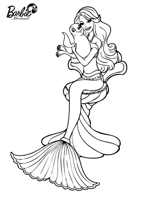 Barbie Mermaid Coloring Pages - Best Coloring Pages For Kids