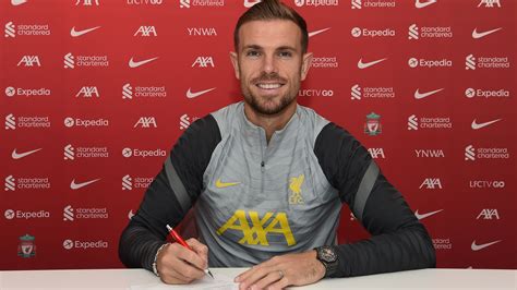 Jordan Henderson: Liverpool captain signs new four-year contract ...