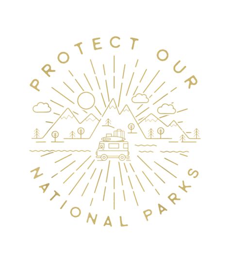 Protect our National parks Hiking Design - DTF heat transfer