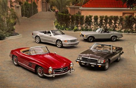 Mercedes-Benz SL-Class evolution | Mercedes benz, Mercedes benz classic ...