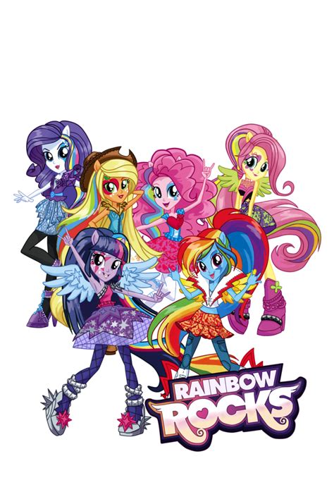 Equestria Daily - MLP Stuff!: Rainbow Rocks Sneak Peeks on Yahoo!