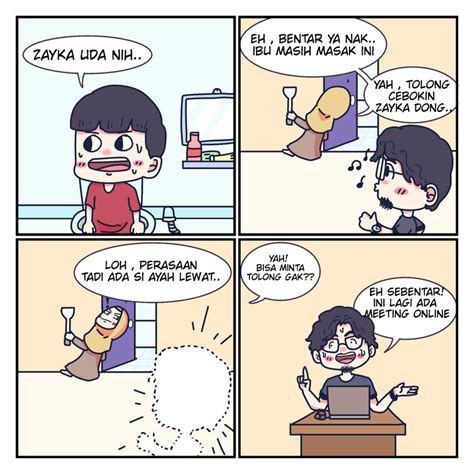 Komik Strip 4 Panel