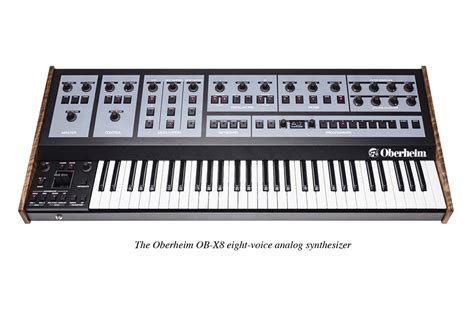 Oberheim Begins Shipping OB-X8 Eight-Voice Analog Synthesizer - Keys Review