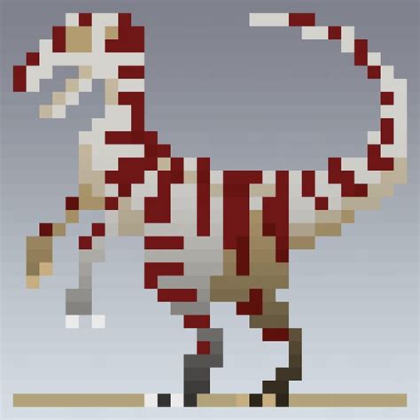 Пин на доске Daily Pixel Dinosaur