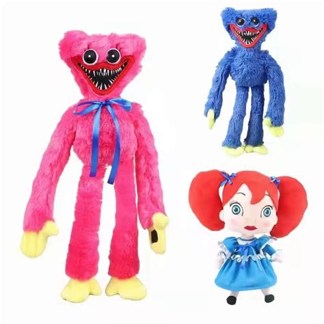 New 40cm Plush Toy Poppy Playtime Game Character Stuffed Doll Hot Scary ...