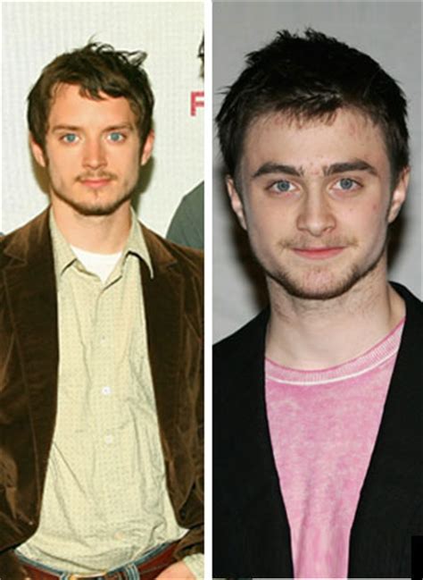 Celebrity Look Alikes Part 5: Daniel Radcliffe and Elijah Wood