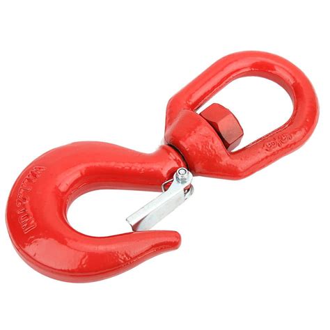 Kritne Crane Hook,2Ton Swivel Lifting Hook with Latch Alloy Steel ...