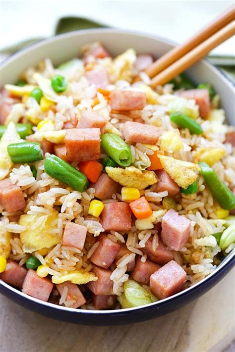 Spam Fried Rice | Easy Delicious Recipes: Rasa Malaysia