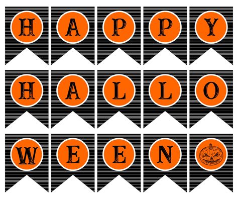 Printable Halloween Banner