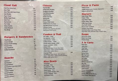 Menu at Mithaas Sweet Restaurant, Noida, Ashirwad Complex