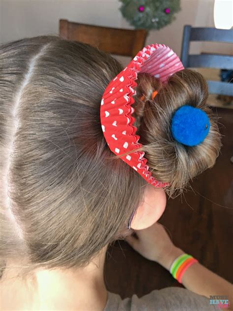 Crazy Hair Day Ideas Girls Cupcake Hairdo - Must Have Mom