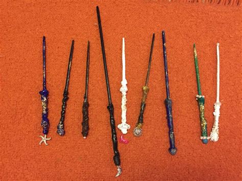 DIY Harry Potter Wands made of Chop Sticks and hot glue! | Harry potter ...