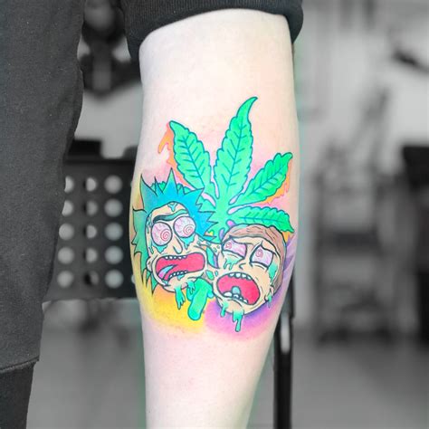 Discover 75+ rick and morty tattoo latest - in.cdgdbentre