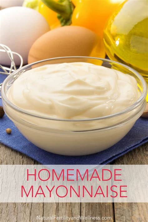 Homemade Mayonnaise - easy and inexpensive to make your own