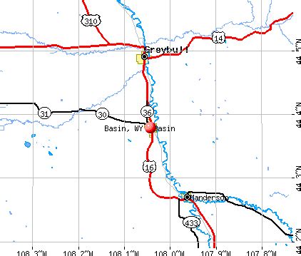 Basin, Wyoming (WY 82410) profile: population, maps, real estate ...